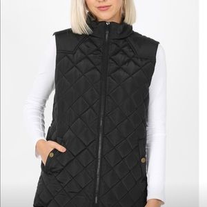 Brand new black vest